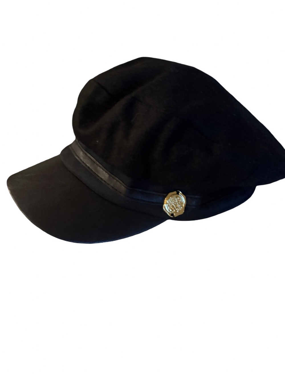 Black Newsboy/Captain Hat